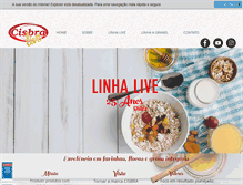 Tablet Screenshot of linhalive.com.br